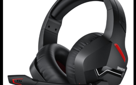 Binnune wireless gaming headset with microphone