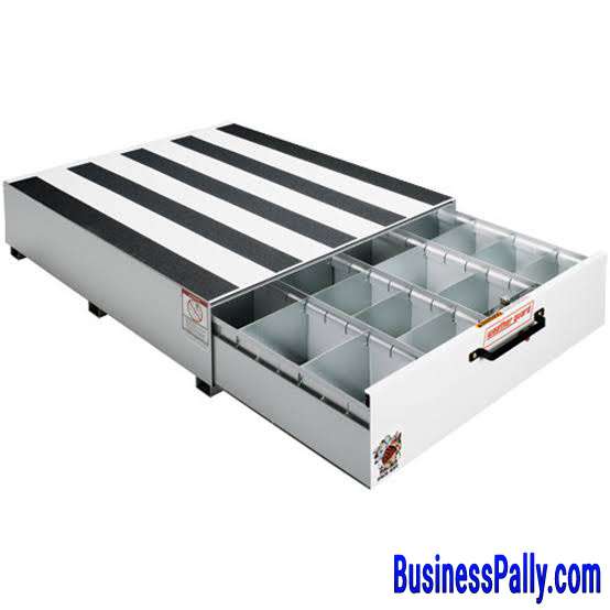 Rat pack tool box sliding drawer
